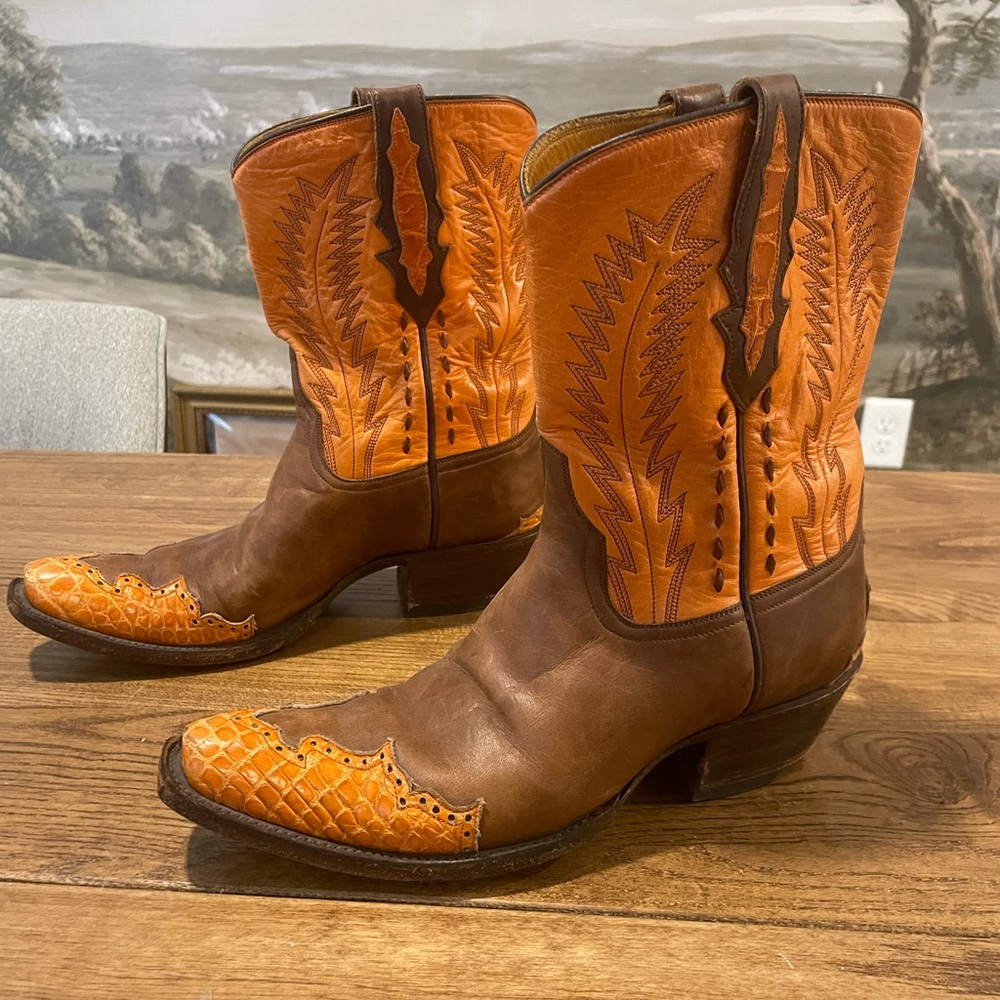 Authentic custom Stallion cowboy boots